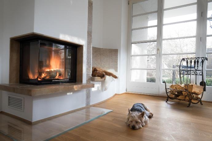 cheminée design